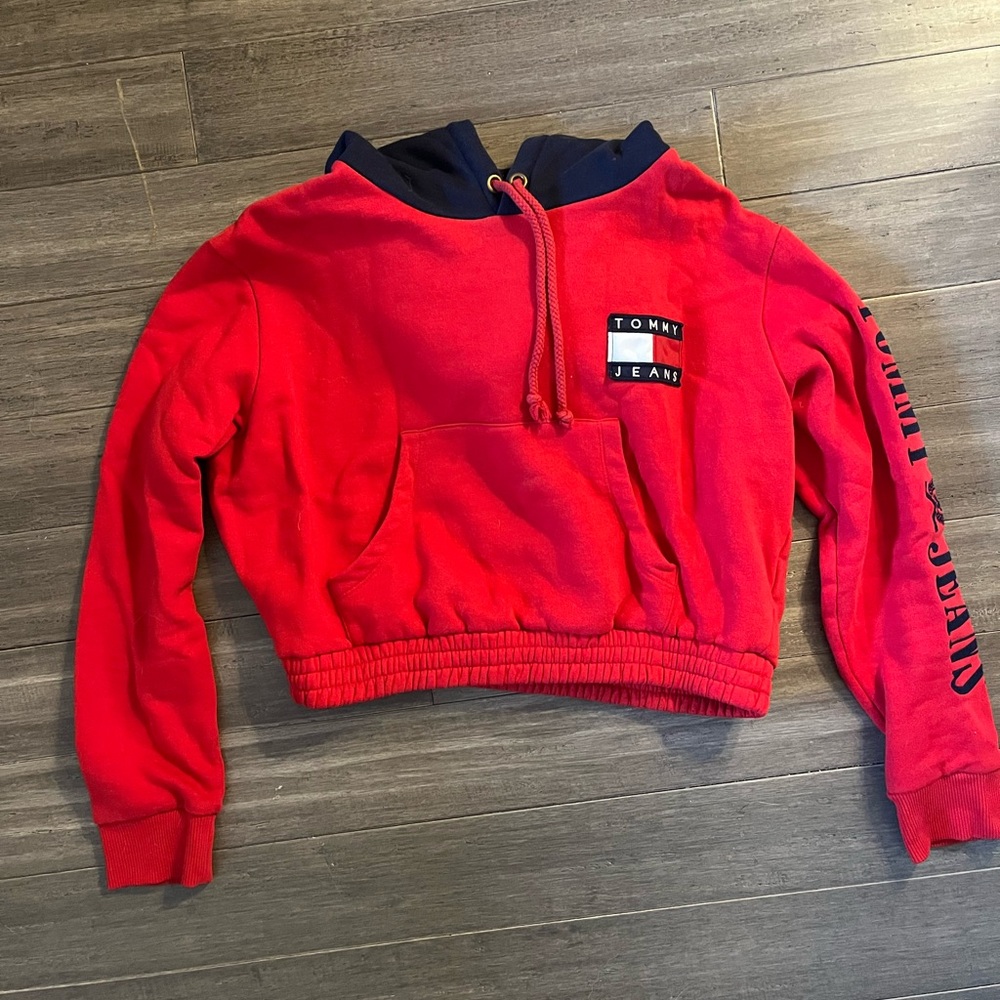 Tommy Jeans Cropped Hoodie Sweatshirt